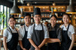 © josepperianes - Thailand professional service staff, salesperson and cook in modern restaurant.