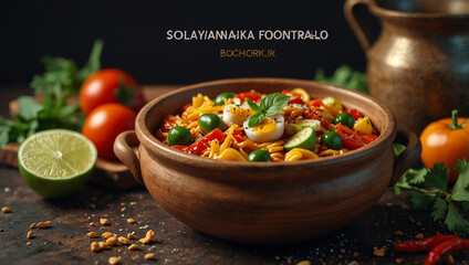 Wall Mural - SOLYANKA food for everyone 