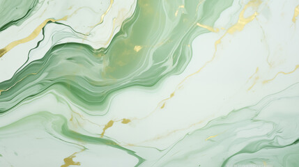 Wall Mural - Green marble wallpaper background