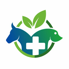 Wall Mural - health related logo icon