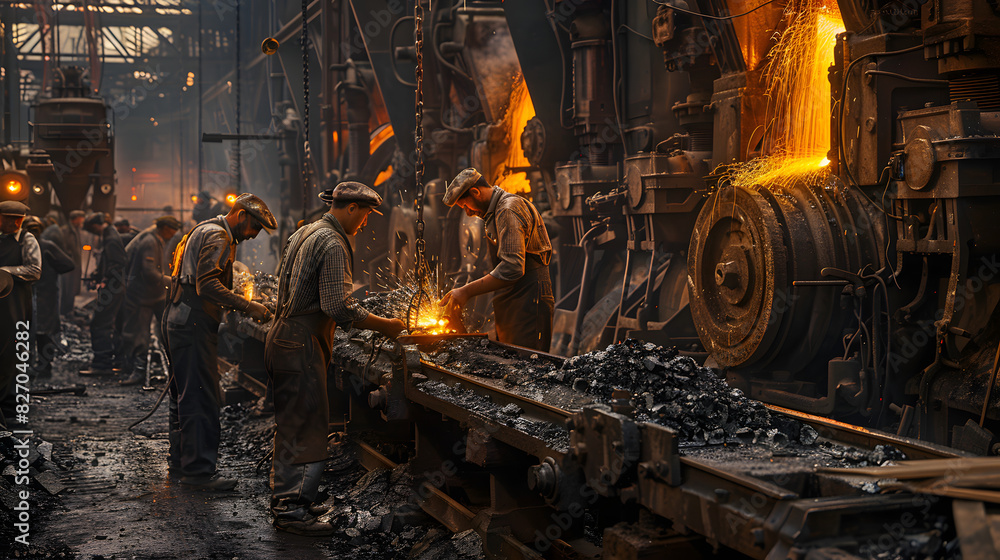Iron forges and steam engines the industrial revolution's factory ...