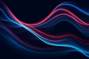 Wall Mural - abstract neon lines backgrounds, backgrounds 