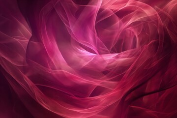 Wall Mural - vibrant abstract crimson silk waves seamless fabric red design ethereal texture art background flowi