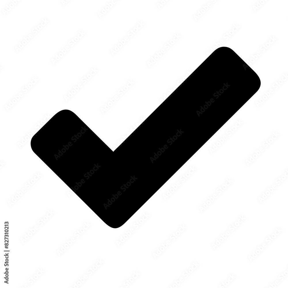 Vektor Check Icon: Verification Symbol, Confirm Approved Sign, Positive ...