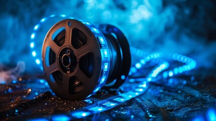 create a movie poster for a new science fiction movie