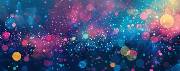 Colorful Confetti Illustration