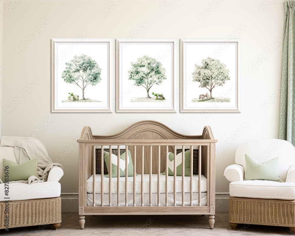Nursery gallery wall, home decor and wall art, framed art in the ...