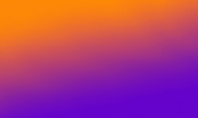 Neon purple to neon orange gradient background.