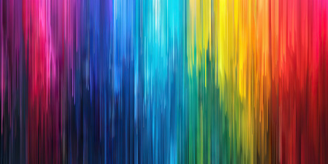 Wall Mural - Rainbow Riot: A spectrum of vibrant colors arranged in an orderly gradient, bringing a sense of fun and positivity to the background