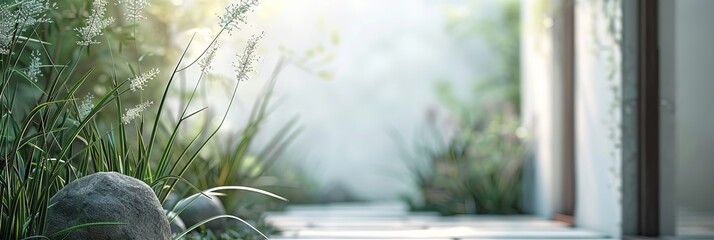 Tropical Leaves Background