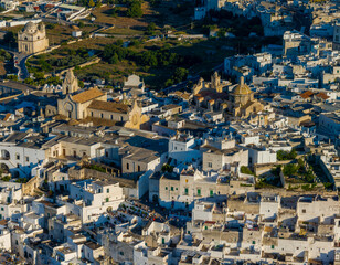 Sticker - Ostuni white city - Puglia Italy