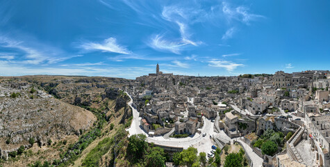 Sticker - Cityscape - Matera, Italy