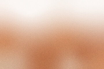 Wall Mural - abstract orange grainy gradient effect on transparent background noise texture design element