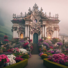 Wall Mural - buddhist temple