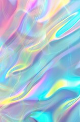Wall Mural - Colorful abstract background. Holographic texture.