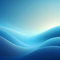 abstract blue wave background