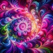 © Vladimir Steblev - abstract background with swirls