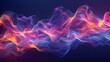 © DarkinStudio - Abstract Sound Waves: Visual representation of sound waves with bright colors. Dynamic movement and flow to create a sense of energy.