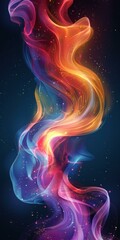 Colorful Smoke Background