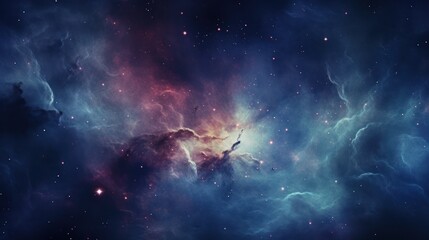 Wall Mural - nebula or galaxy in deep space,