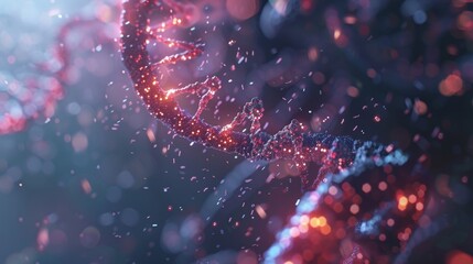 A team of geneticists analyzes a large dataset from a gene sequencing project hunting for genetic variants that may increase the risk of developing certain types of cancer.
