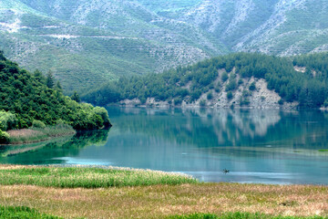 Seyhan River in Musulu Village in Aladag district of Adana province