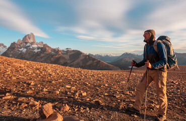 Wall Mural - Hike in Patagonia