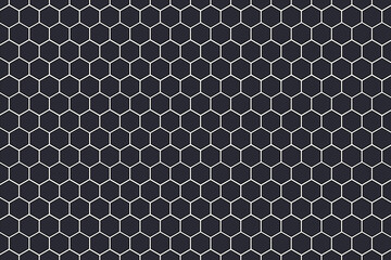 Simple geometric hexagon texture background.
