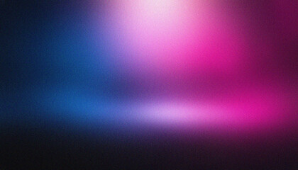 Wall Mural - dark blue purple pink , a rough abstract retro vibe background template or spray texture color gradient shine bright light and glow , grainy noise grungy empty space
