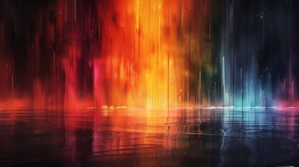 Canvas Print - giclee graphic print, museum quality print, contemporary art, perfect horizontal waveform snapshot o