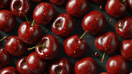 Wall Mural - Cherry Ripe slice with new look