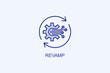 © Dinnicon - Revamp Vector Icon Or Logo Illustration