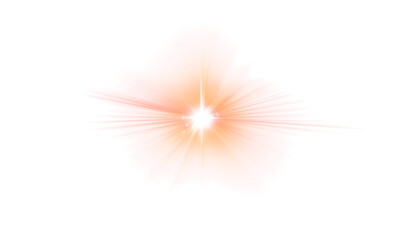 Wall Mural - light flare, glowing light explodes. light effect. ray. shining sun, bright flash. special lens flar