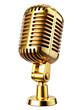 © kanoktuch - Golden Retro Microphone