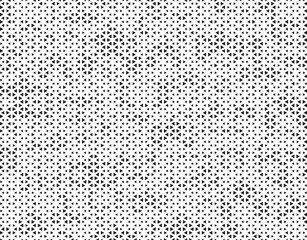 Fototapete - Triangle Shapes Vector Abstract Geometric Technology Oscillation Wave Isolated on Light Background. Halftone Triangular Retro Simple Pattern. Minimal 80s Style Dynamic Tech Wallpaper