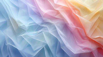 Colorful Abstract Geometric Pastel Background