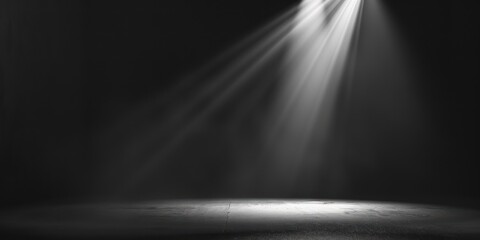black background with a spotlight, for a social media post