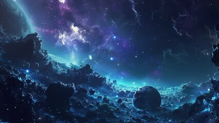 Wall Mural - outer space appearance. colorful cosmic nebula. galaxy space background. galaxies stars and nebula i