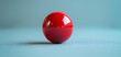 © WEERASAK - Glossy red sphere isolated on white, perfect for decoration or product display