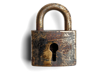 Rusty Vintage Padlock