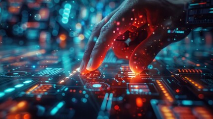 robot using computer