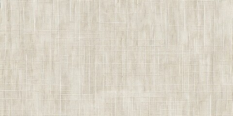 Soft beige linen texture with a subtle woven pattern, providing warmth and neutrality. Muted hue and delicate grain offer timeless elegance, background texture  
