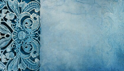 Wall Mural - blue background