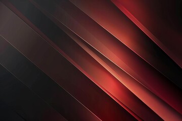 Canvas Print - abstract metallic red and black gradient background with contrast light effect modern luxury concept illustration