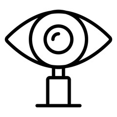 Poster - Premium download icon of search eye
