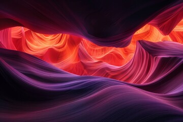 Wall Mural - abstract background of the beautiful sandstone walls in the famous antelope canyon, arizona.
