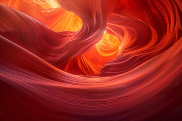 Wall Mural - abstract background of the beautiful sandstone walls in the famous antelope canyon, arizona.