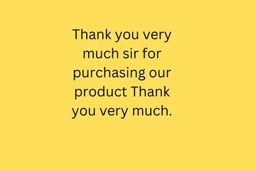 Wall Mural - Thank you very much sir for purchasing our product. Thank you very much. 