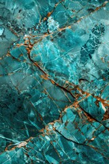 Wall Mural - Close up of a blue marble surface, perfect for backgrounds or textures