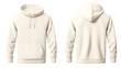 © samitha - Blank off white hoodie mockup on an isolated background
